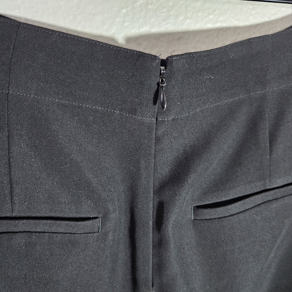 Vince Wide Leg Crop Pants Black Size 8 - Picture 10 of 13
